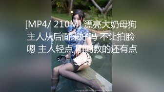 [MP4/ 210M] 漂亮大奶母狗 主人从后面来好吗 不让拍脸 嗯 主人轻点 刚调教的还有点害羞