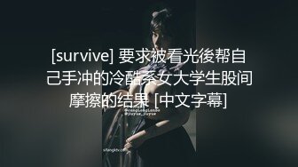 [survive] 要求被看光後帮自己手冲的冷酷系女大学生股间摩擦的结果 [中文字幕]