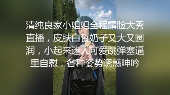 清纯良家小姐姐全程露脸大秀直播，皮肤白皙奶子又大又圆润，小起来迷人可爱跳弹塞逼里自慰，各种姿势诱惑呻吟